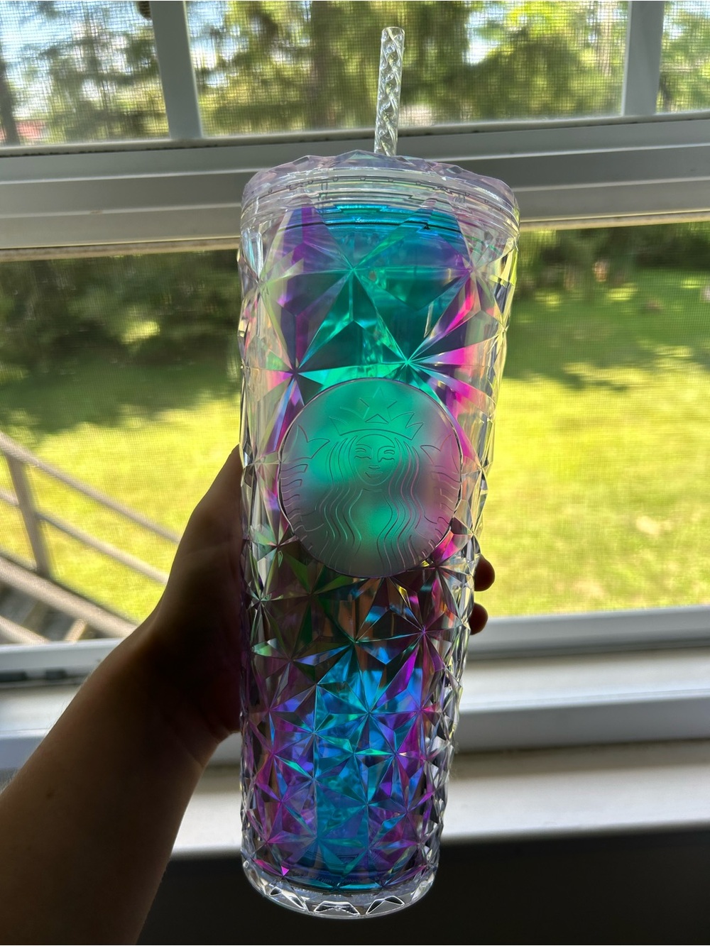 STARBUCKS Iridescent Prism Tumbler 💎